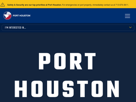 'porthouston.com' screenshot