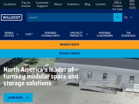 'willscot.com' screenshot
