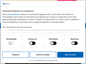'alphens.nl' screenshot