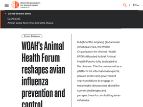 'woah.org' screenshot