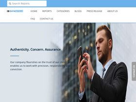 'dataintelo.com' screenshot