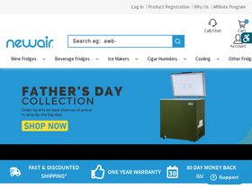'newair.com' screenshot