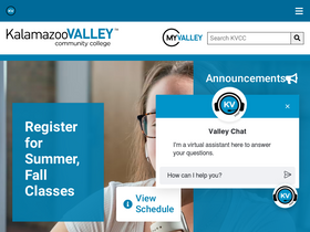 'kvcc.edu' screenshot