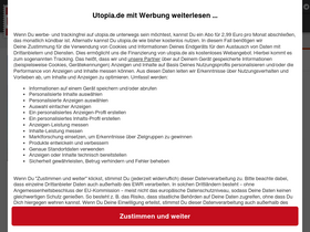 'utopia.de' screenshot