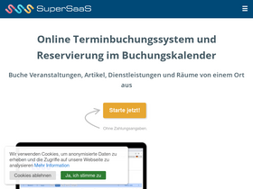 'supersaas.de' screenshot