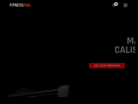 'fitnessfaqs.com' screenshot