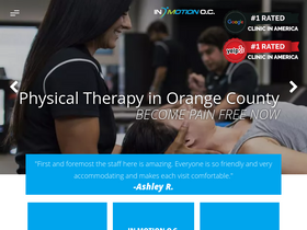 'inmotionoc.com' screenshot