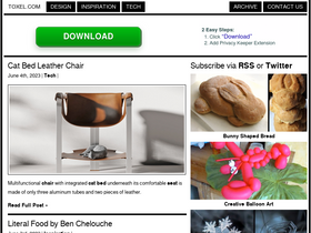 'toxel.com' screenshot