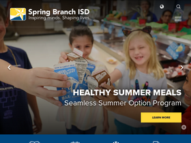 'springbranchisd.com' screenshot