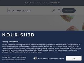 'get-nourished.com' screenshot