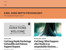 'carljungdepthpsychologysite.blog' screenshot