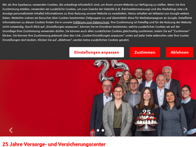 'sparkasse-hochrhein.de' screenshot