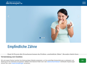 'denta-expert.de' screenshot
