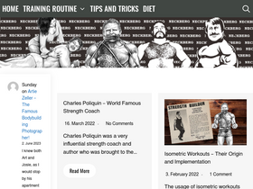 'neckberg.com' screenshot