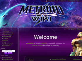 'metroidwiki.org' screenshot
