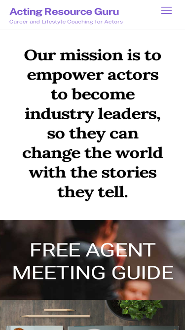 actingresourceguru.com