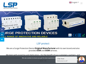 'lsp-international.com' screenshot
