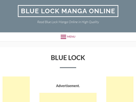 'bluelock-manga.com' screenshot