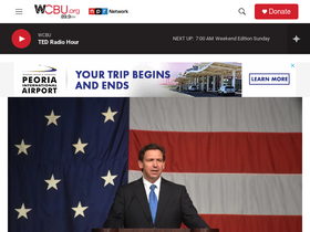'wcbu.org' screenshot