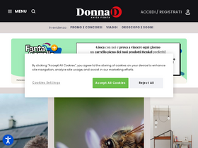 'donnad.it' screenshot