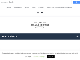 oursmallhours.com