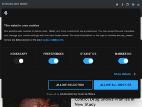 'entomologytoday.org' screenshot