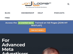 'jonloomer.com' screenshot