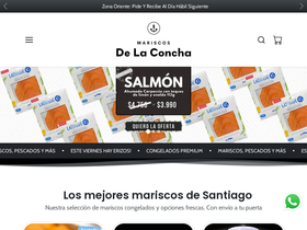 mariscosdelaconcha.cl homepage screenshot