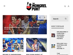 'themongrelpunt.com' screenshot