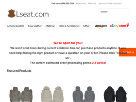 'lseat.com' screenshot
