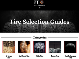 'tireterrain.com' screenshot