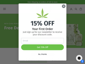 'hempz.com' screenshot