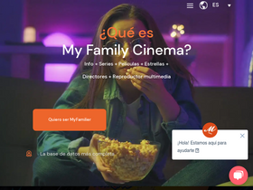 'myfamilycinema.com' screenshot
