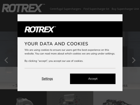 'rotrex.com' screenshot