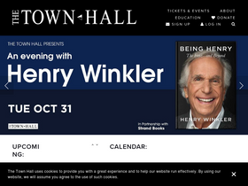 'thetownhall.org' screenshot