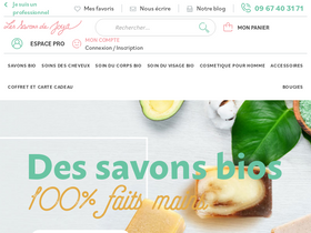 'lessavonsdejoya.com' screenshot