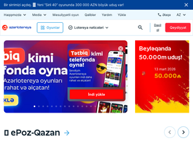 'azerlotereya.com' screenshot
