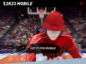 'nba2k23mobile.com' screenshot