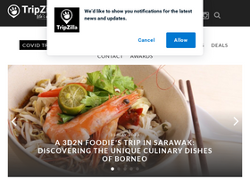 'tripzilla.com' screenshot