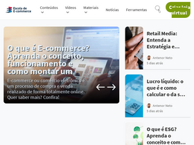 'escoladeecommerce.com' screenshot