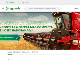 'agroads.com.ar' screenshot