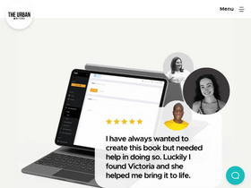 'theurbanwriters.com' screenshot