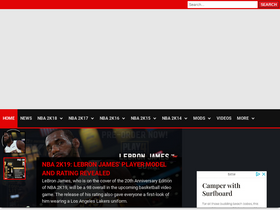 'nba2k.org' screenshot