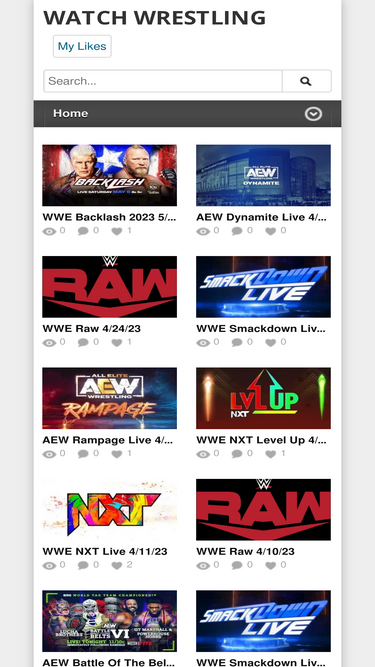 Watch wrestling live discount up