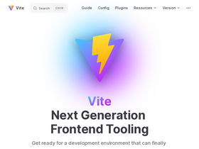 'vitejs.dev' screenshot
