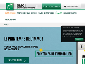 'bmci.ma' screenshot