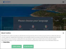 'bluserena.it' screenshot