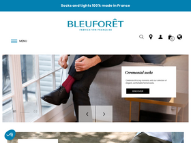 'bleuforet.fr' screenshot