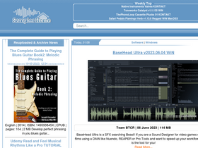 'sampleshome.com' screenshot