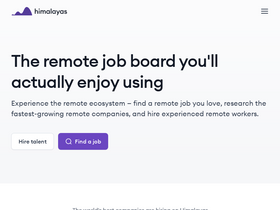 'himalayas.app' screenshot